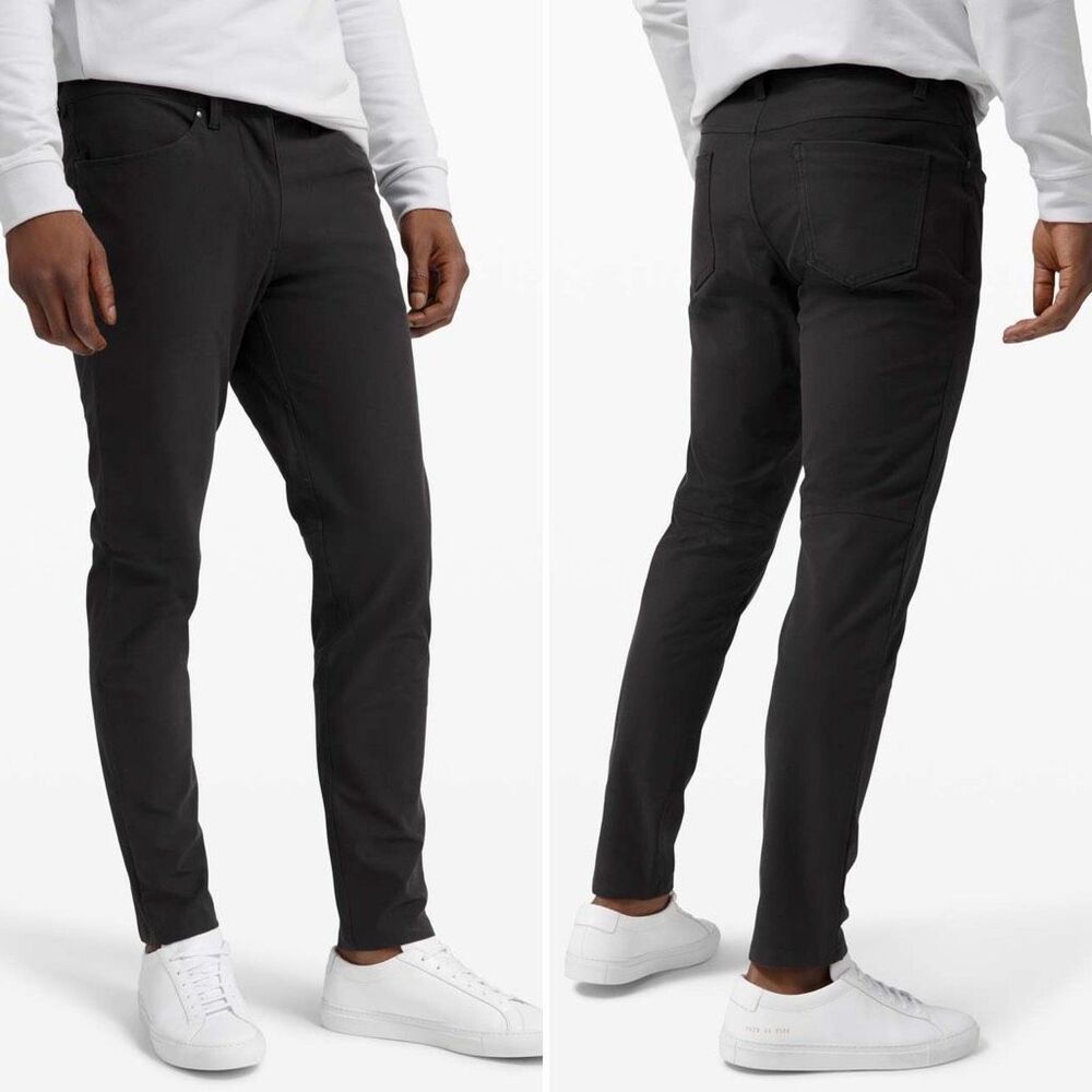 Lululemon ABC Slim-Fit Pant Utilitech in Black Size 31